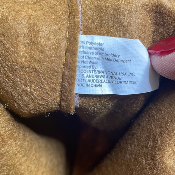 Faux Leather Cowboy Boot Christmas Stocking - Picture 3 of 6